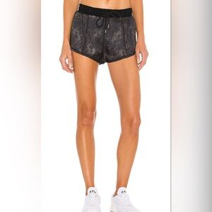 Splits59 Black cheetah Athletic Shorts